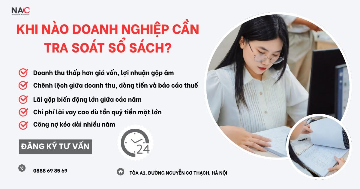 checklist rà soát sổ sách kế toán
