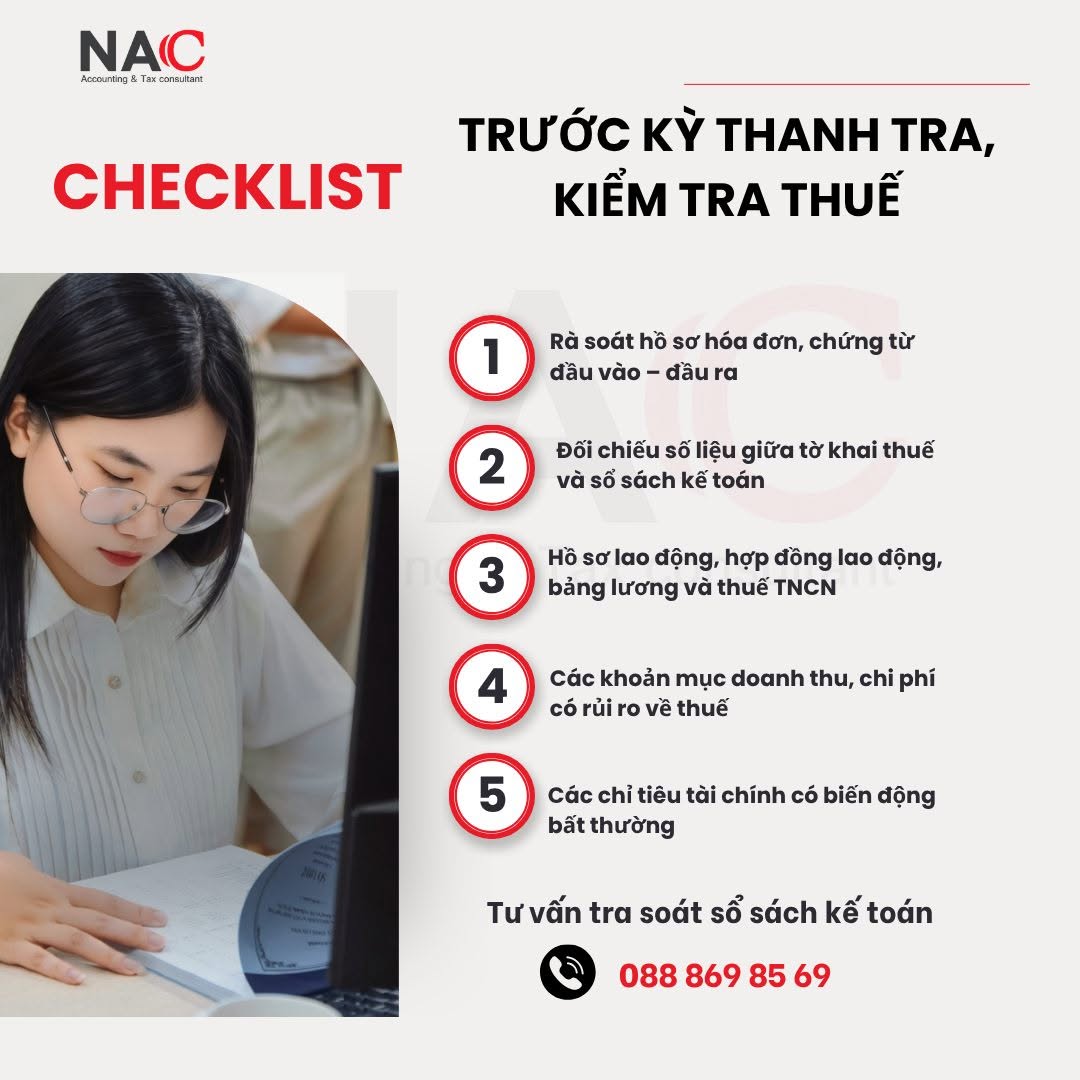 Rà soát sổ sách kế toán trọn gói