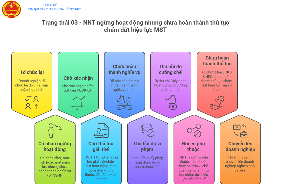 Cách nhận biết MST tình trạng 03,06