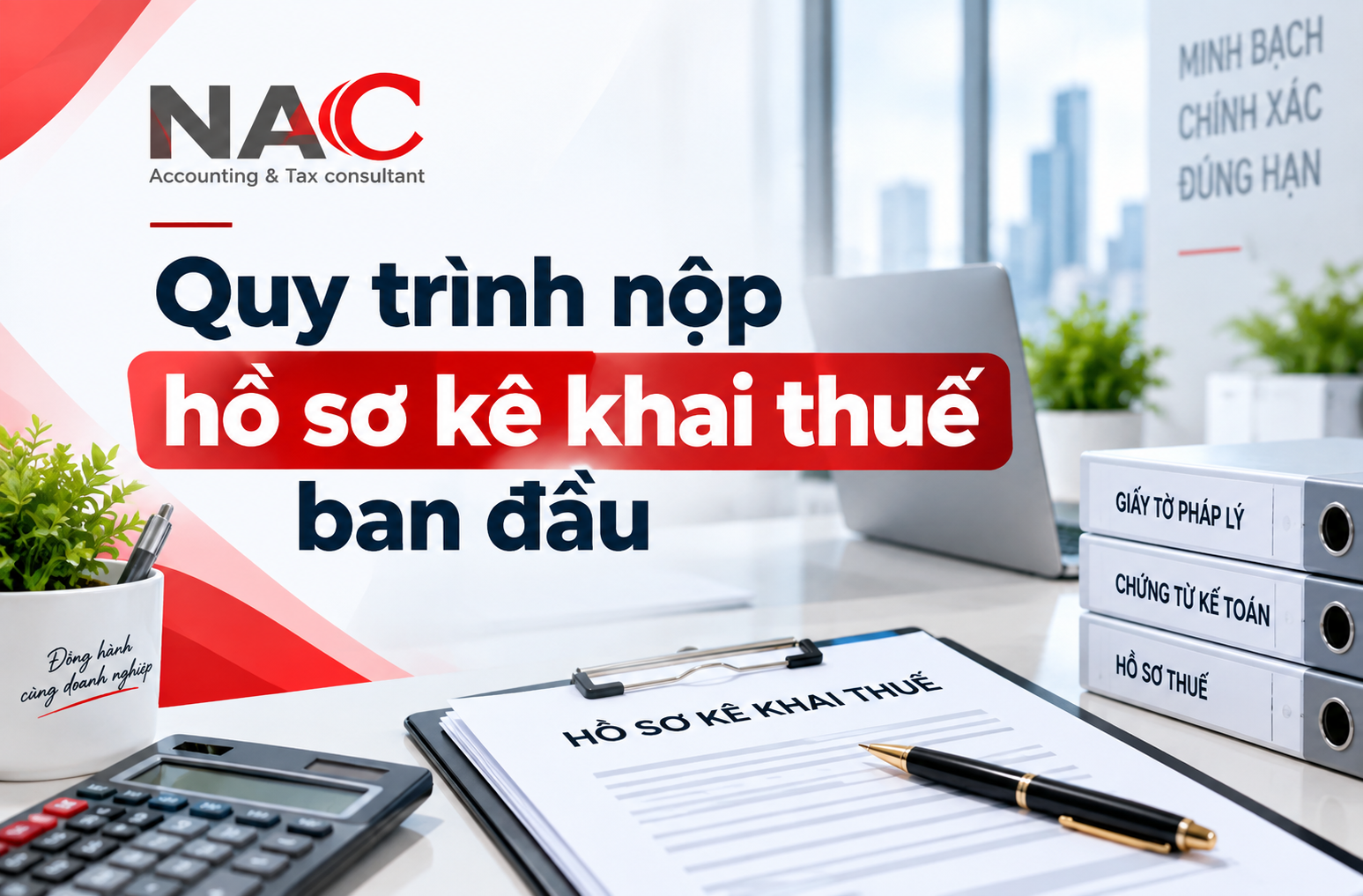 nộp hồ sơ kê khai thuế