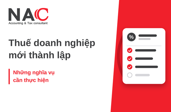 thuế doanh nghiệp mới thành lập gồm những gì