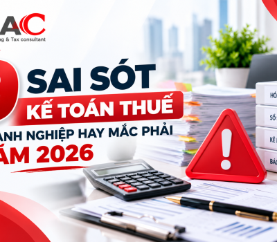 sai sót kế toán thuế