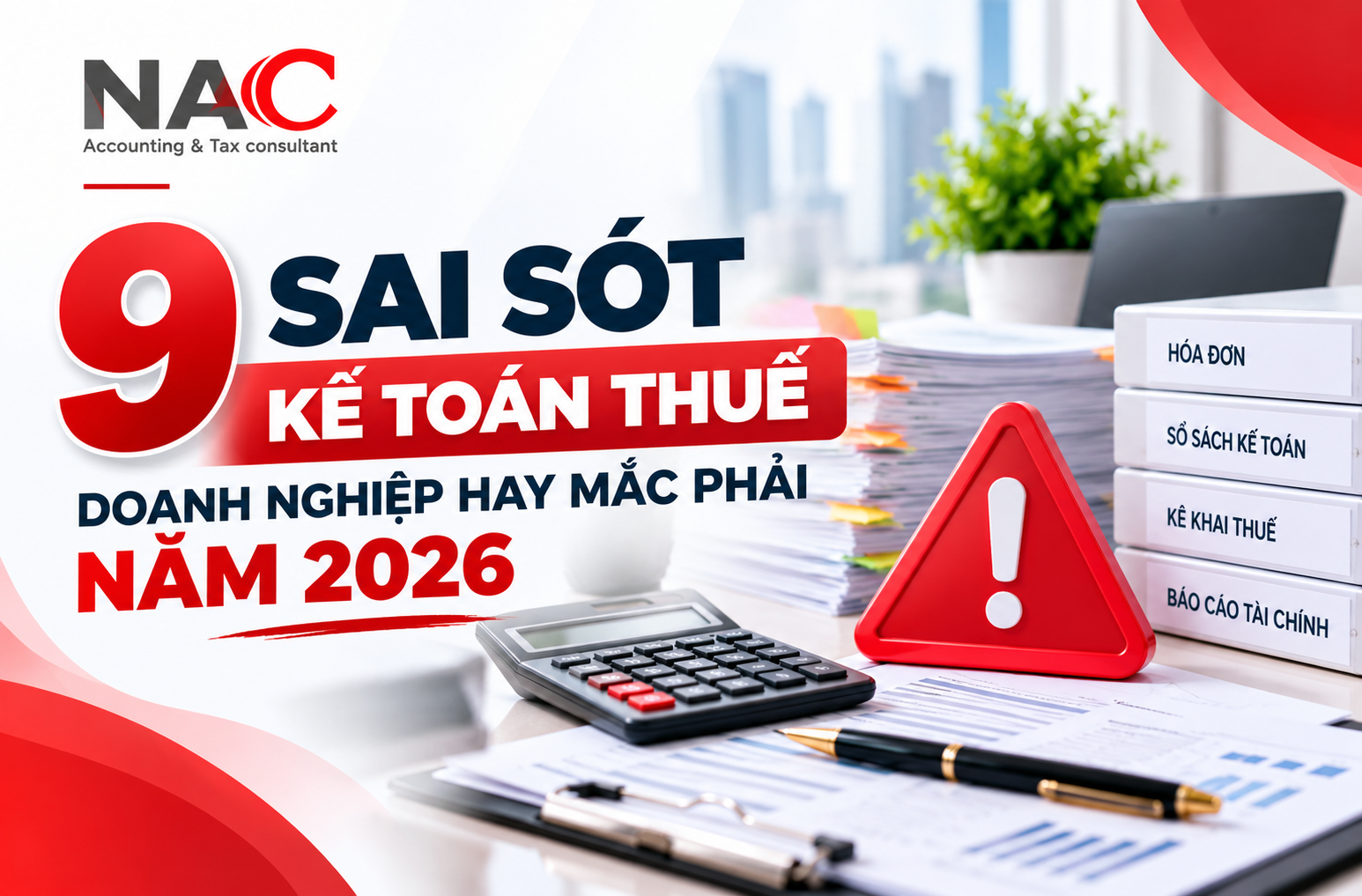 sai sót kế toán thuế