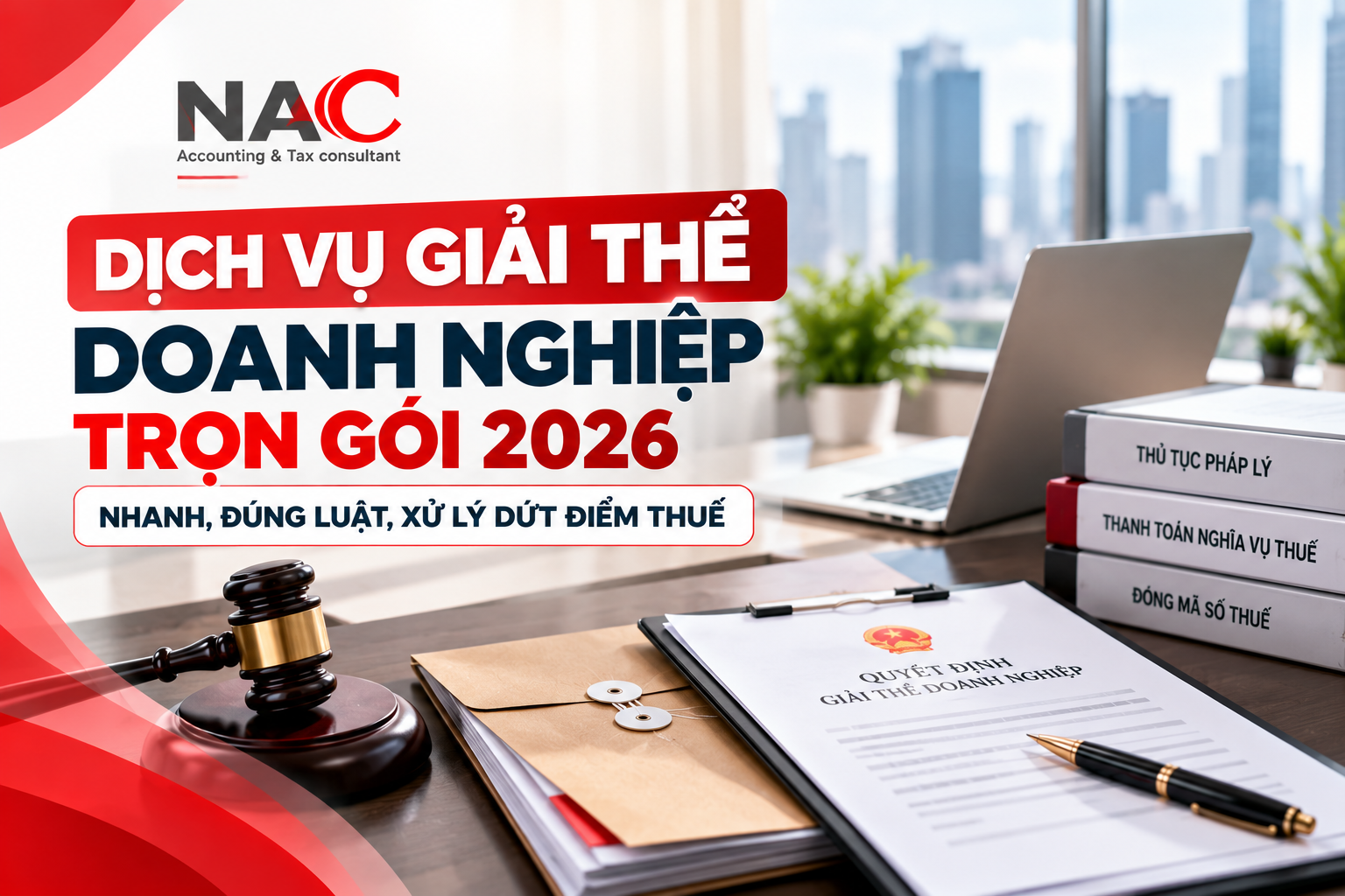 dịch vụ giải thể doanh nghiệp